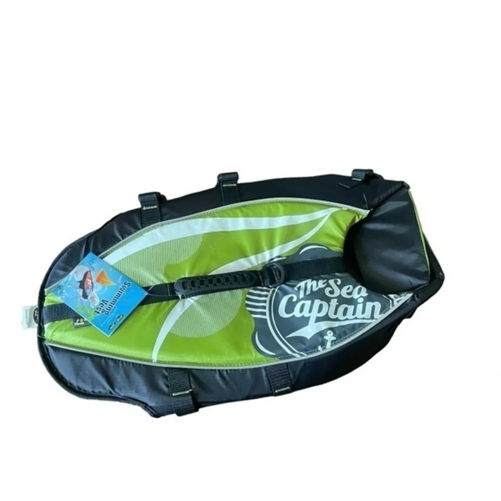 WACKY PAWS “The Sea captain” Dog pet swimming vest -size XL